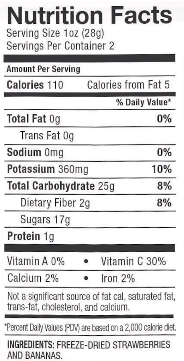 Just Strawberries 'n Bananas