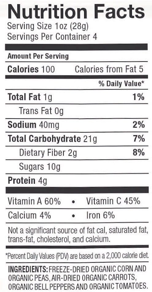 Organic Just Veggies