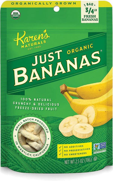 Organic Just Bananas – Karen's Naturals