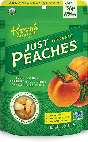 Organic Just Peaches – Karen's Naturals