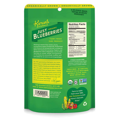 Organic Just Blueberries