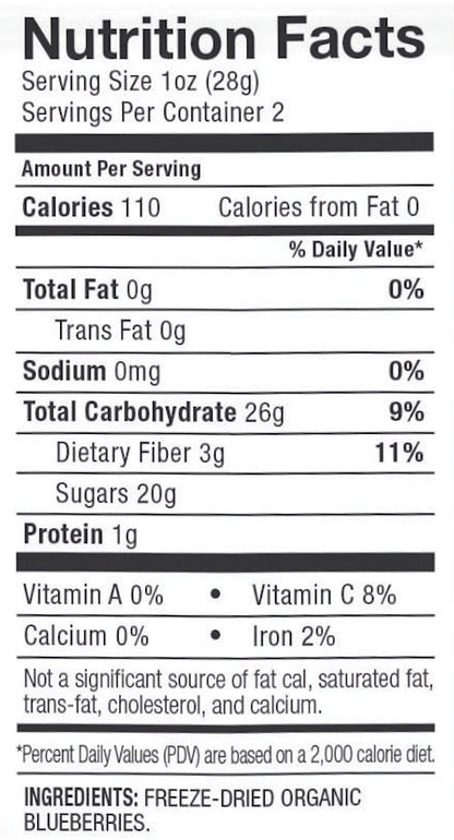 Organic Just Blueberries
