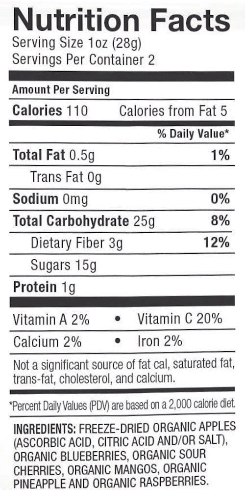 Organic Just Fruit Munchies