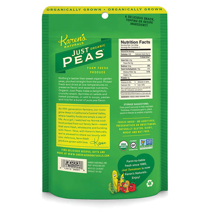Organic Just Peas