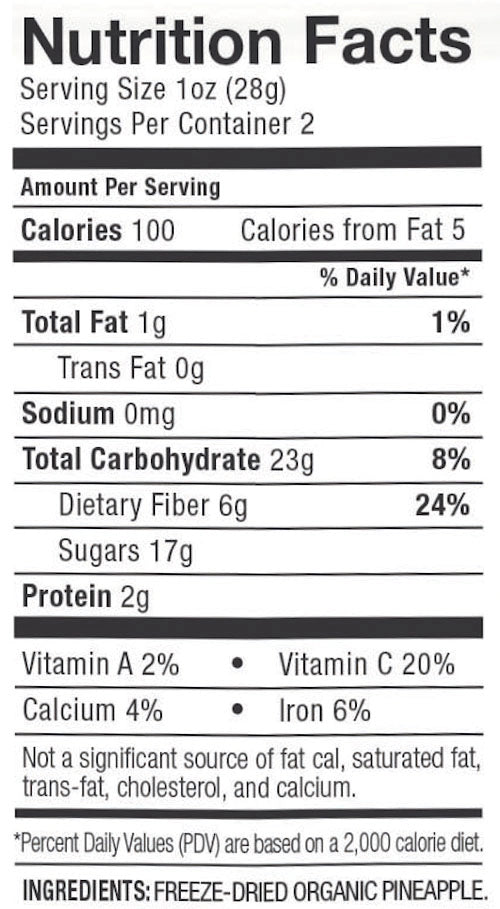 Organic Just Pineapple