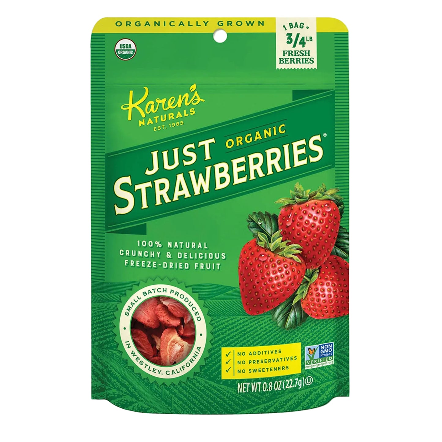Organic Just Strawberries