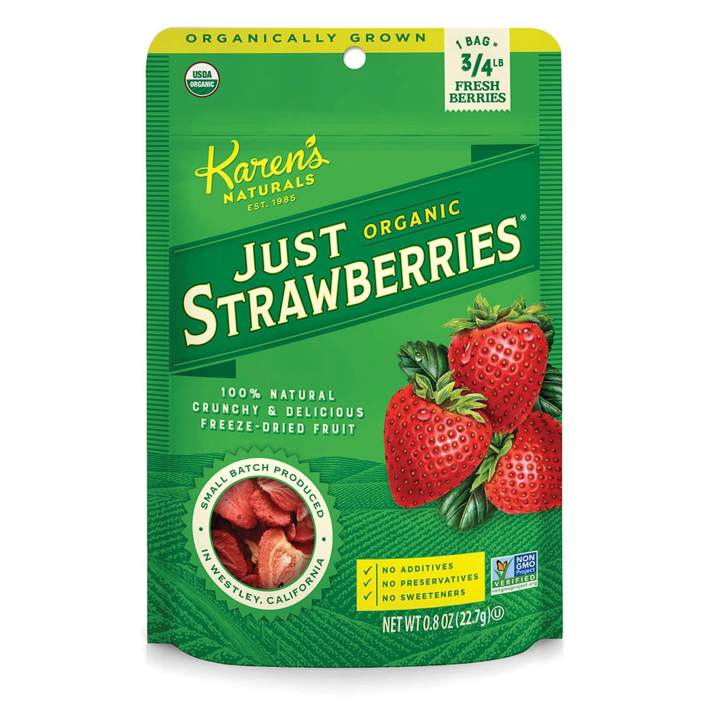 Organic Just Strawberries