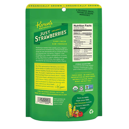 Organic Just Strawberries