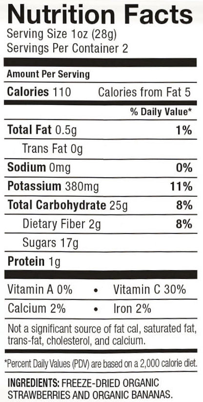 Organic Just Strawberries 'n Bananas