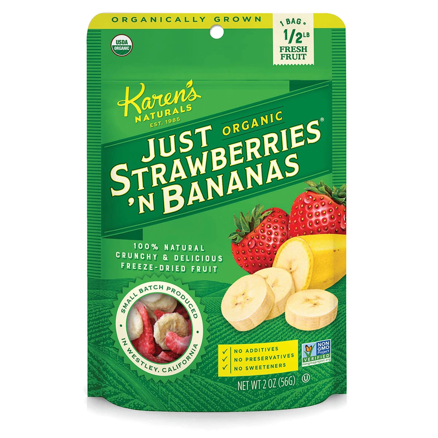 Organic Just Strawberries 'n Bananas
