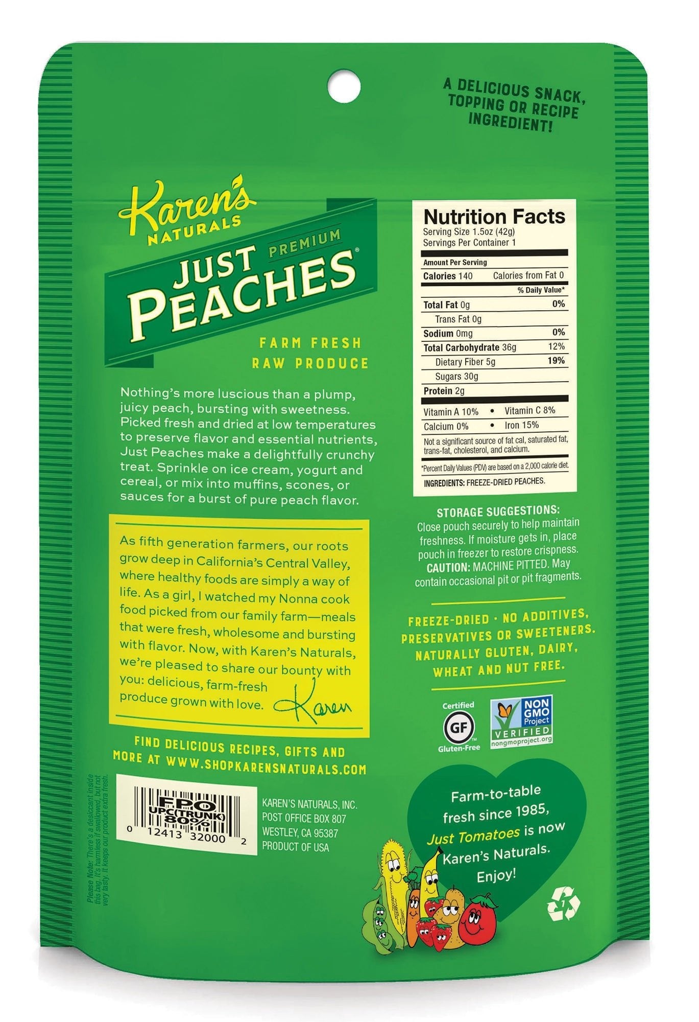 Just Peaches - Karen's Naturals