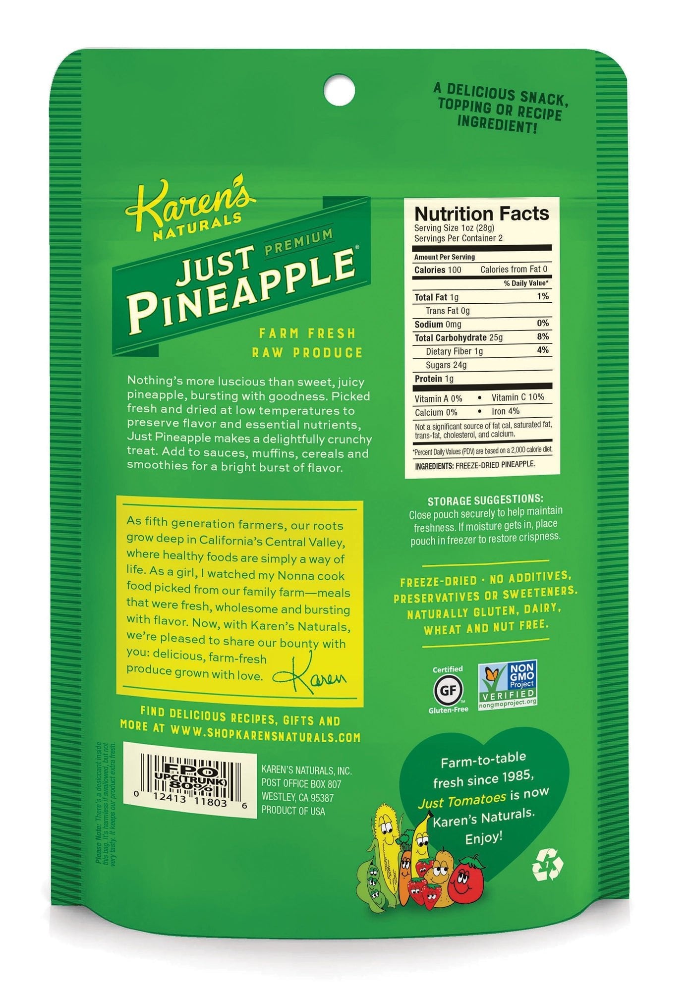 Just Pineapple - Karen's Naturals