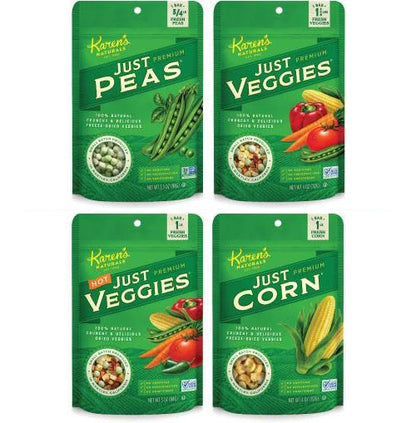 Just Variety Pack Veggies Conventional - 6ct
