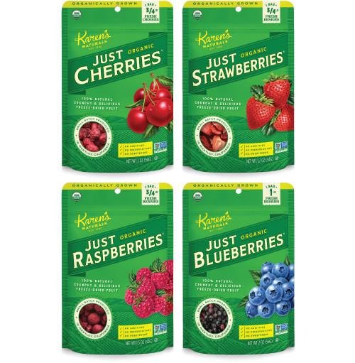 Organic Just Berries Variety Pack - Karen's Naturals