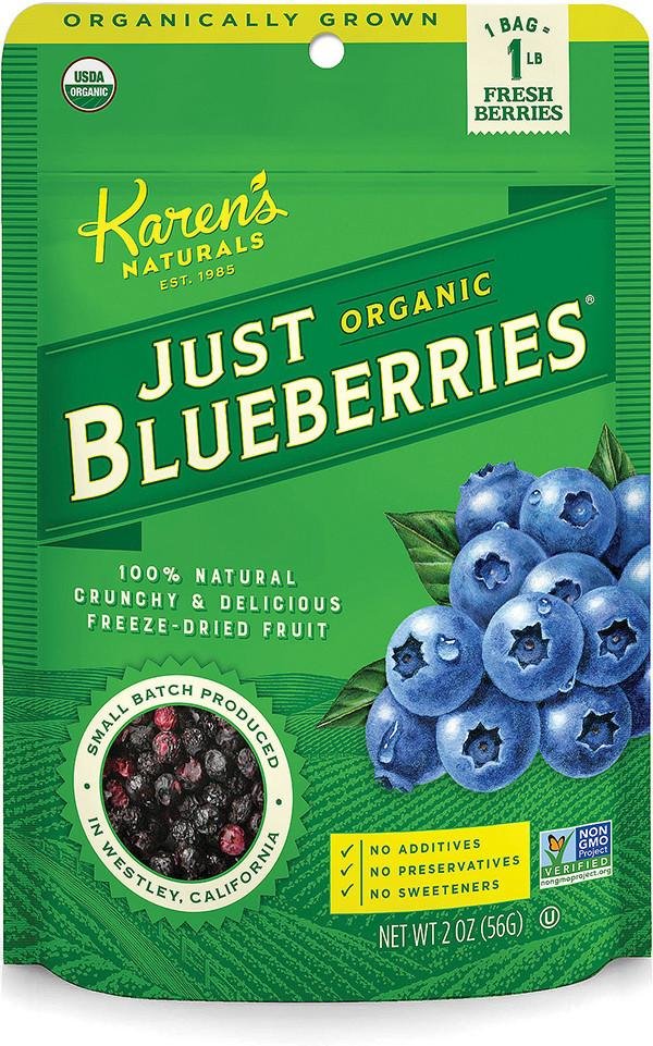Organic Just Blueberries - Karen's Naturals