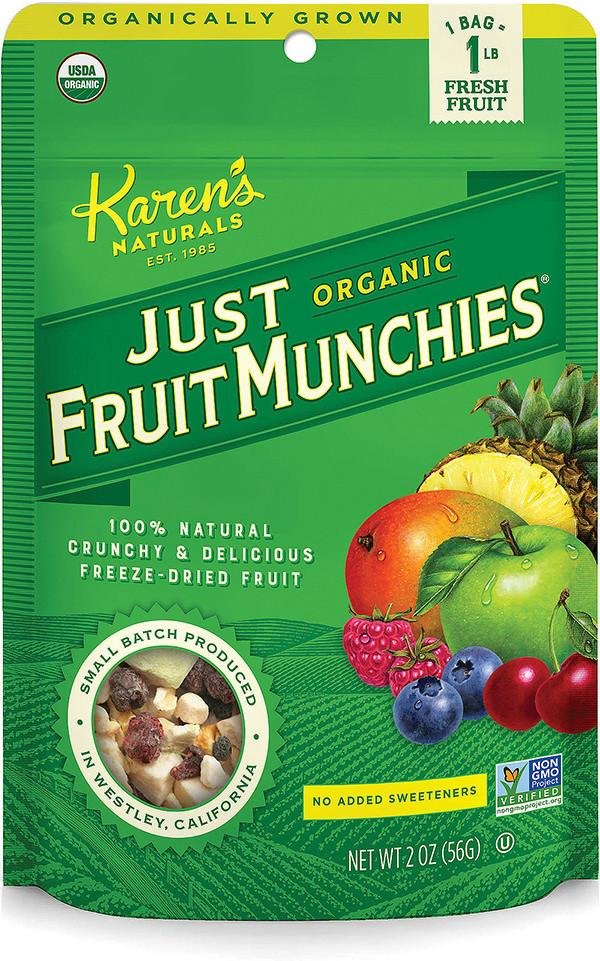Organic Just Fruit Munchies - Karen's Naturals