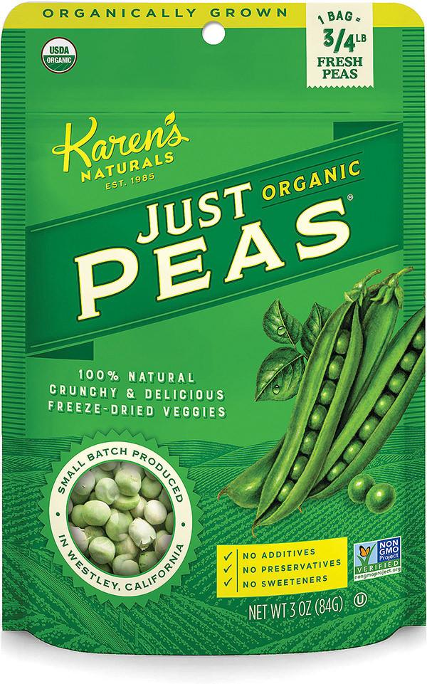 Organic Just Peas - Karen's Naturals