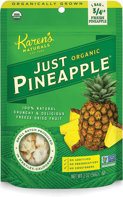 Organic Just Pineapple - Karen's Naturals