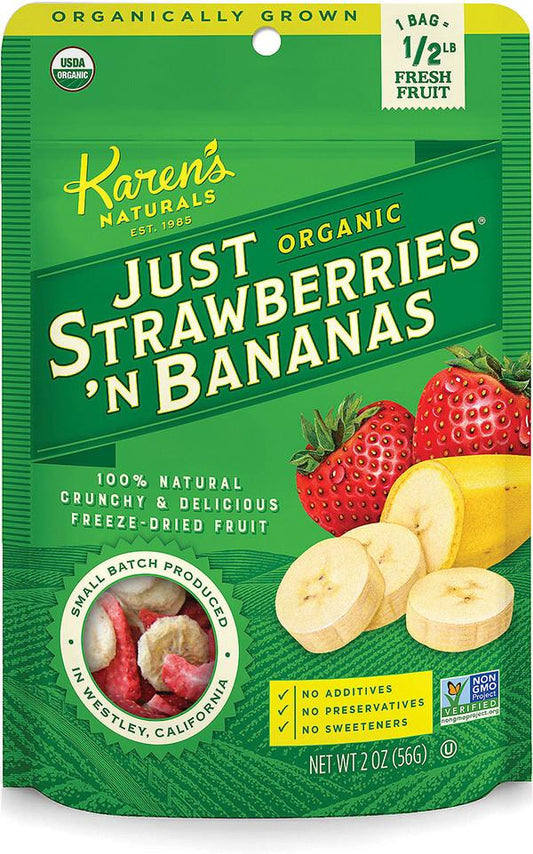 Organic Just Strawberries 'n Bananas - Karen's Naturals