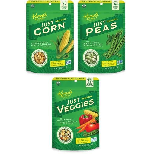 Organic Just Veggies Variety Pack - Karen's Naturals